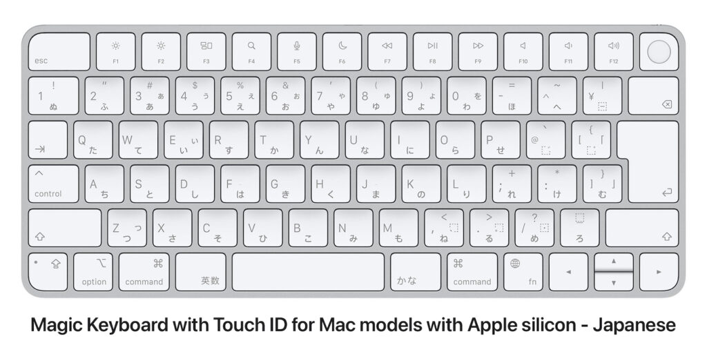APPLE Magic Keyboard 英語(US) Touch ID搭載+showroom-scappino.com
