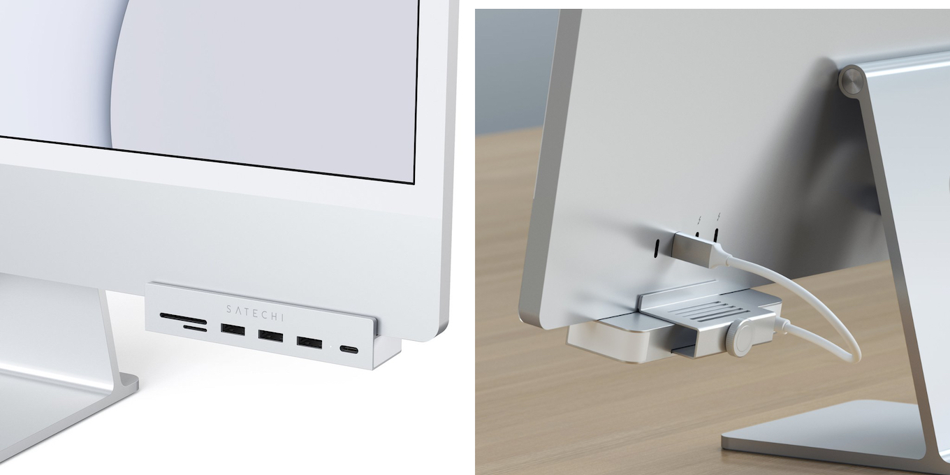 USB-C Clamp Hub for 24-inch iMac