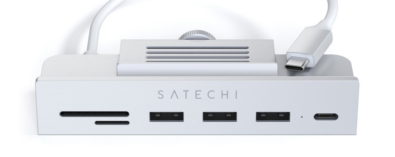 Satechi USB-C Clamp Hub for 24-inch iMac
