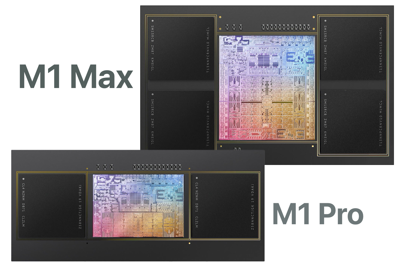 Apple M1 Pro/Maxのダイサイズ
