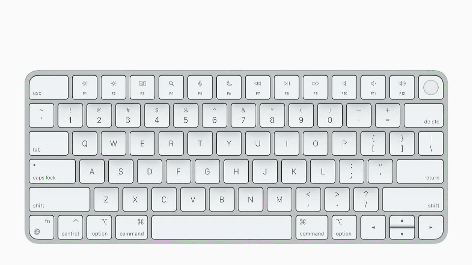MacBook Pro (14/16インチ, 2021)のMagic Keyboard
