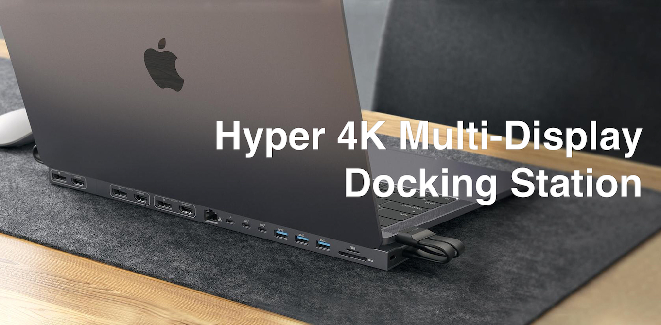 Hyper 4K Multi-Display Docking Station