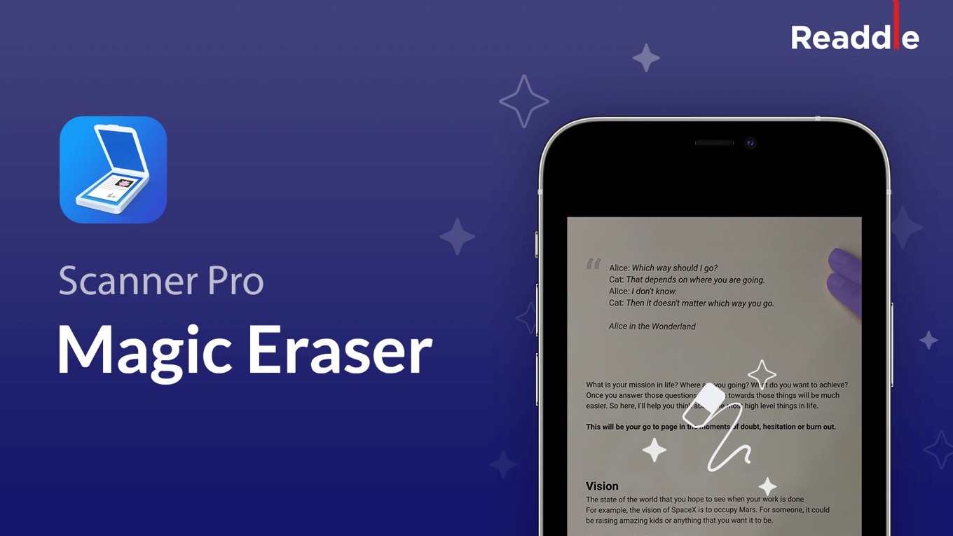 Scanner Pro Magic Eraser