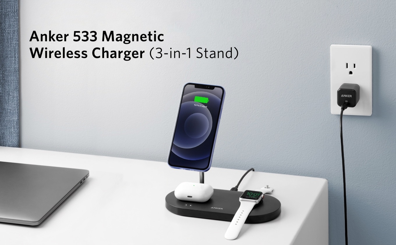 Anker 533 Magnetic Wireless Charger