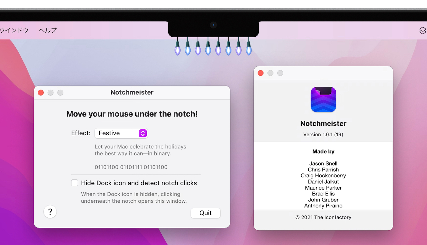 Notchmeister v1.0.1 update