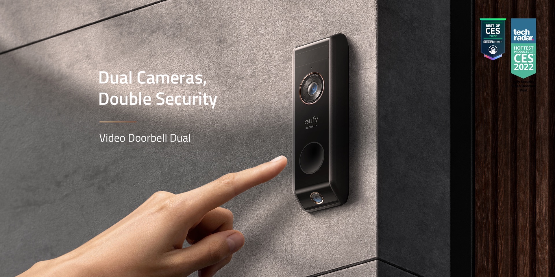 eufy Security Video Doorbell Dual Camera Hero