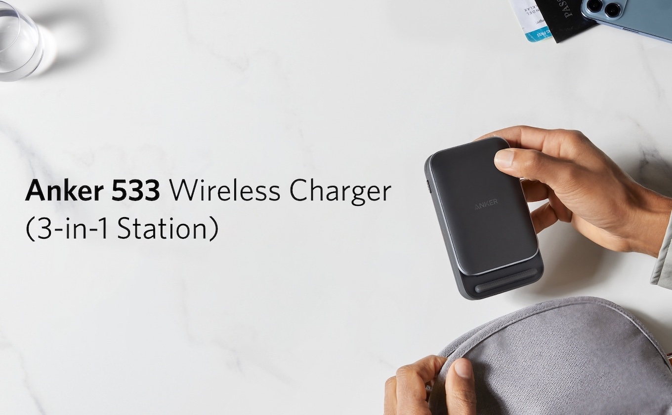 Anker 533 Wireless Charger 3-in-1 Station