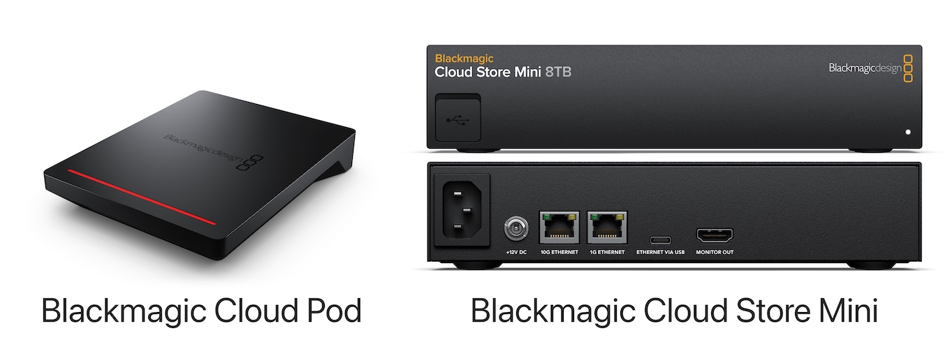 Blackmagic Cloud Pod and Store Mini