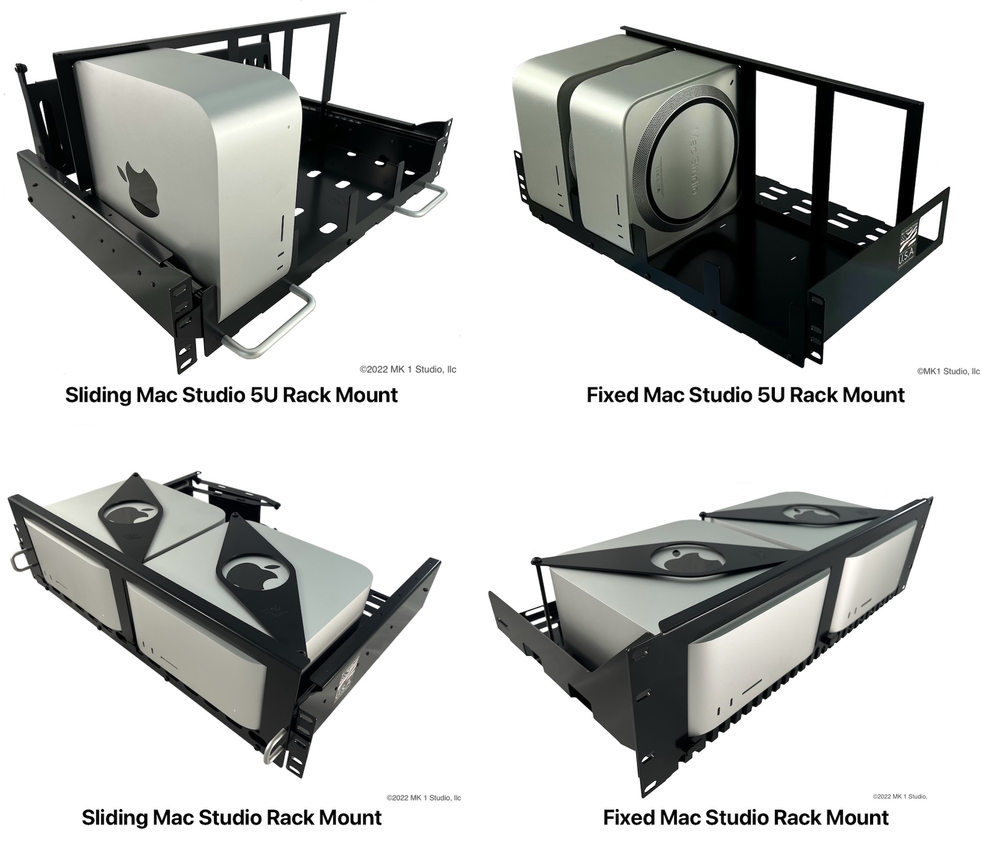 MK1 Manufacturing Mac Studio Rack Mount Kit
