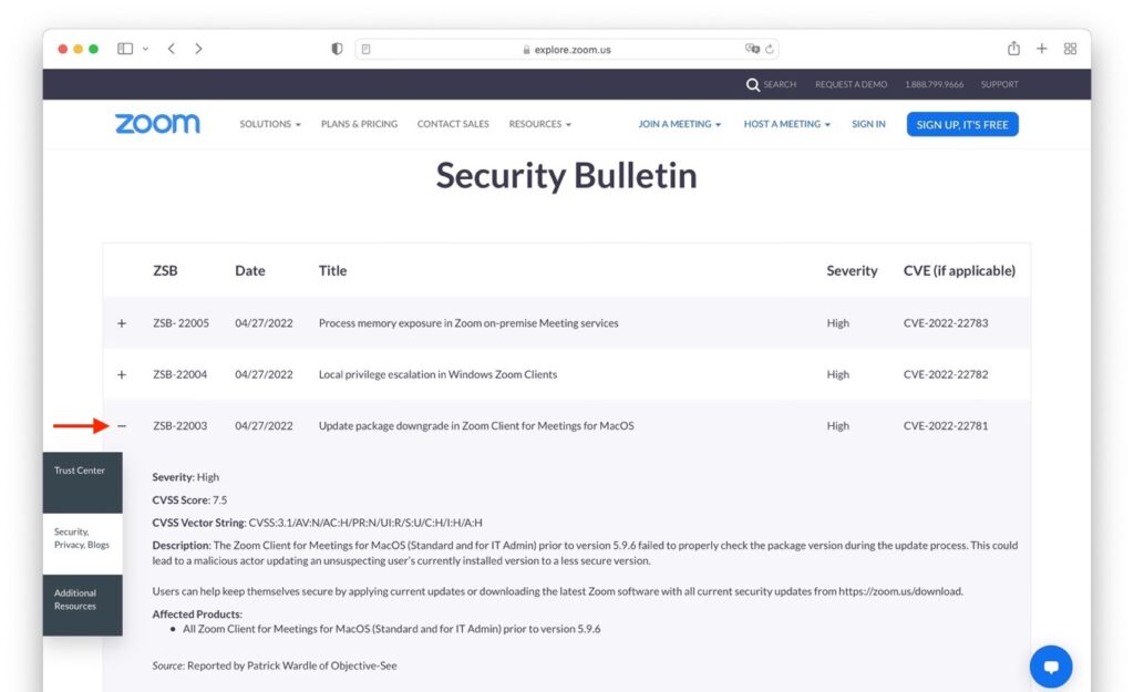  Apple、脆弱性のあるZoom Webサーバーを削除するためにMacソフトウェアの自動アップデートを推進