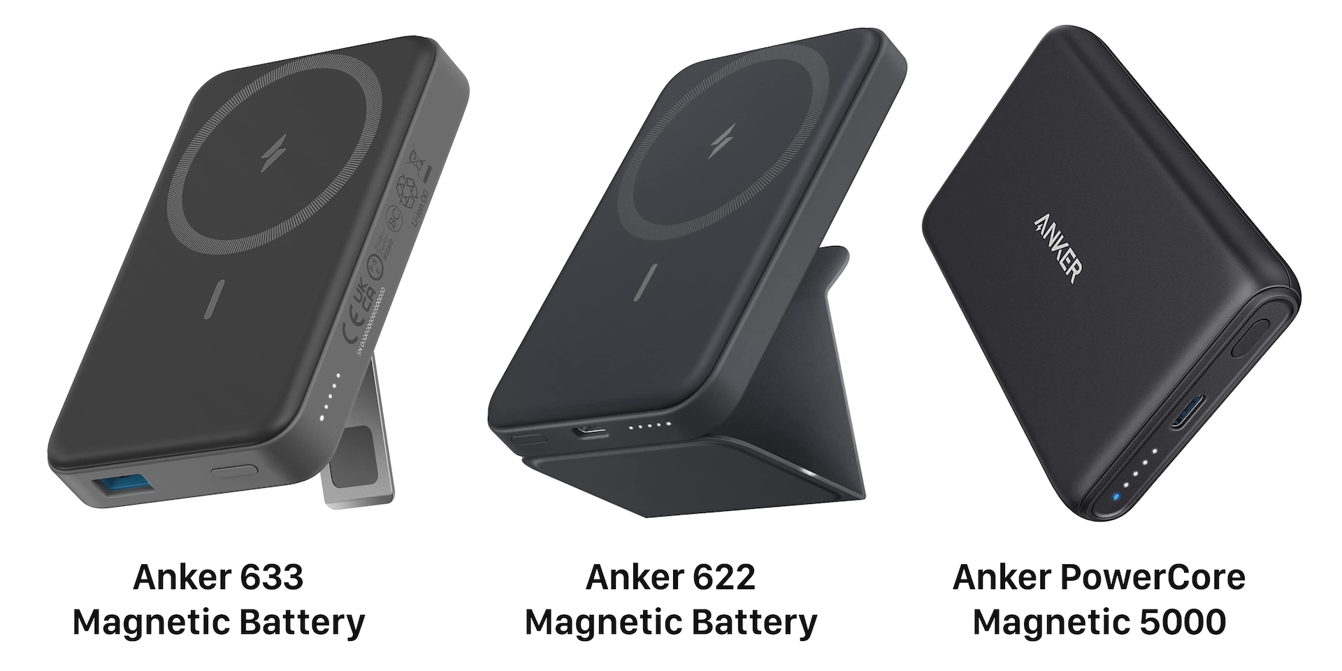 Anker 633 vs 622 Magnetic Battery