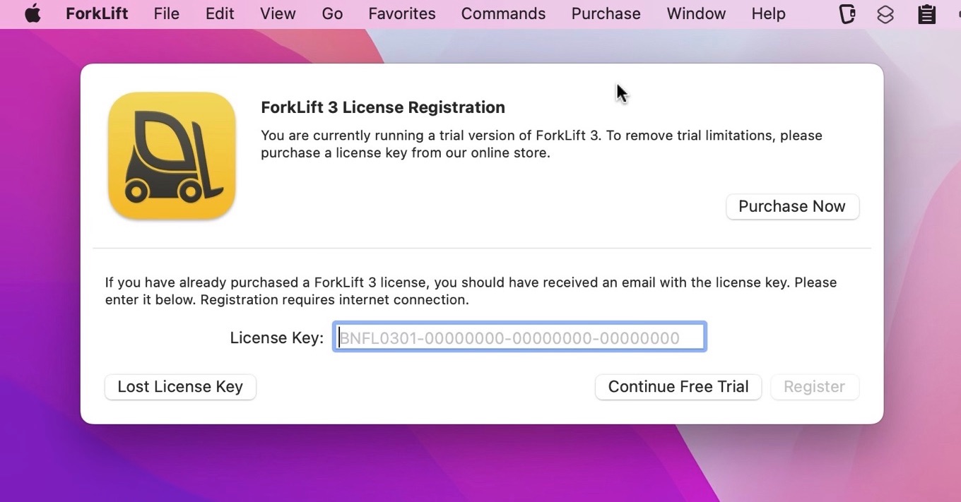 ForkLift 3 Lifetime license includes 1 year of free updates.