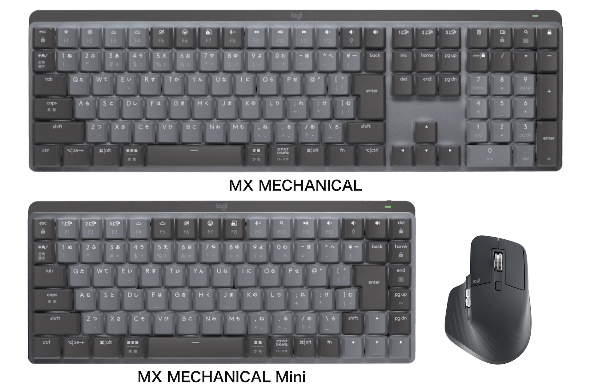 Logitech、MXシリーズ初のメカニカルキーボードとなる「MX Mechanical