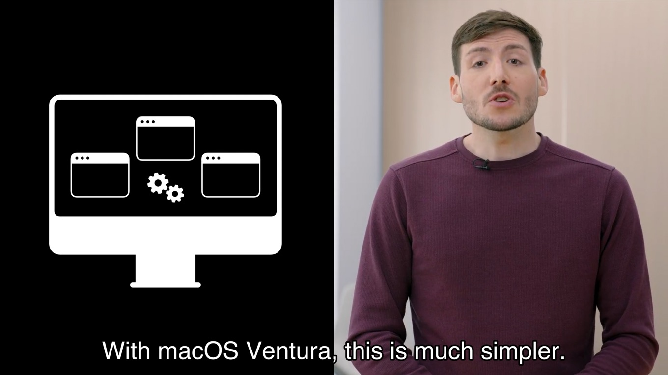 macOS 13 Venturaでは起動時にmacOSのバックグラウンドで起動するアプリやデーモンを明確に