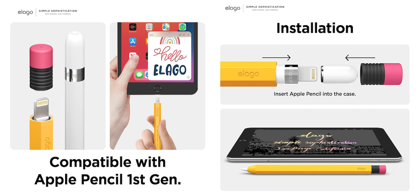 Apple Pencil Case for 1st Gen spec 1