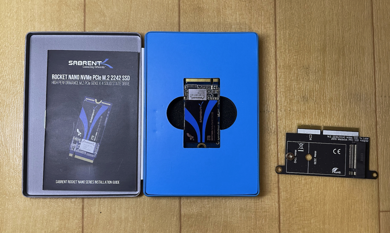 Sintech M.2 NVMe SSDアダプターカード