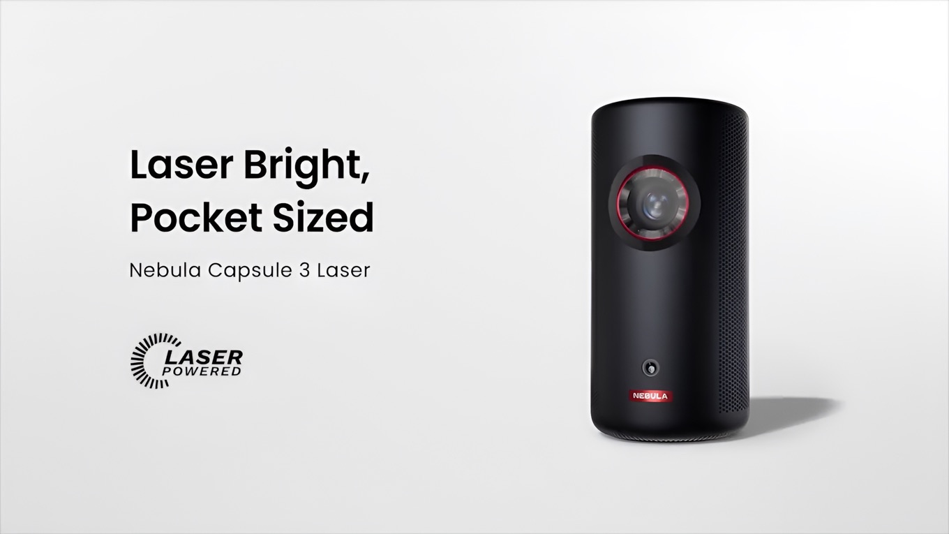 米Anker、新たにレーザー光源やAndroid TV 11.0を採用したモバイル 