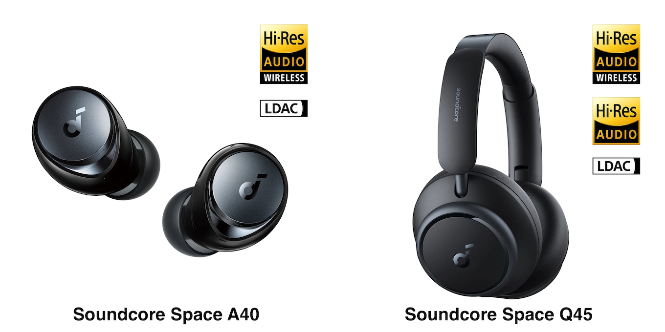 Soundcore Space A40 and Q45