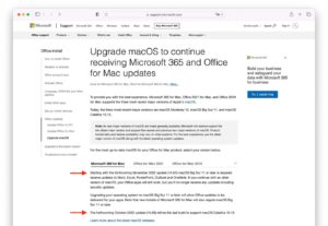 microsoft word update for mac catalina