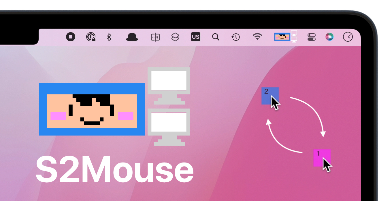 S2Mouse for Mac Mouse cursor wrap
