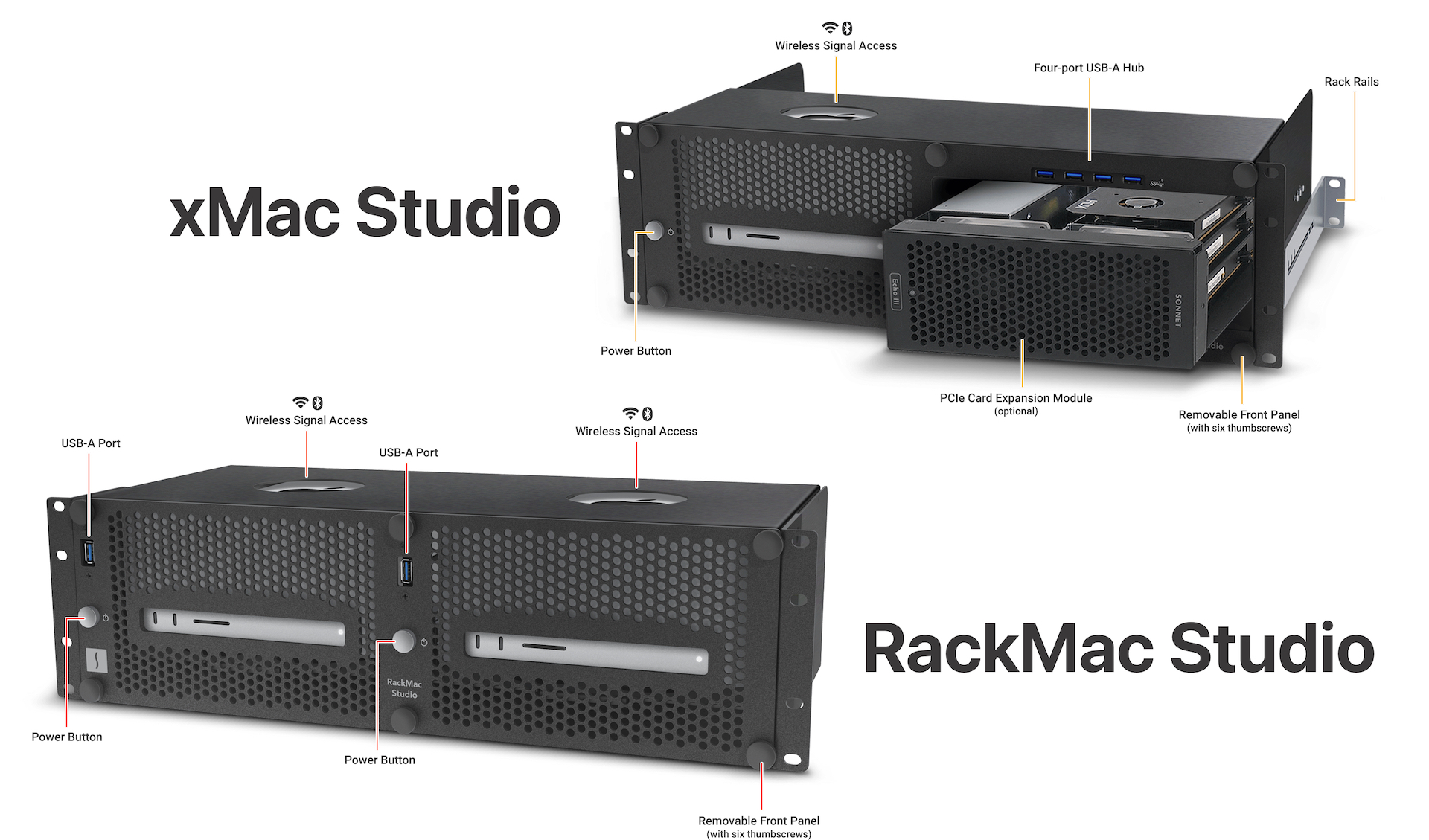 Sonnet xMac Studio and RackMac Studio