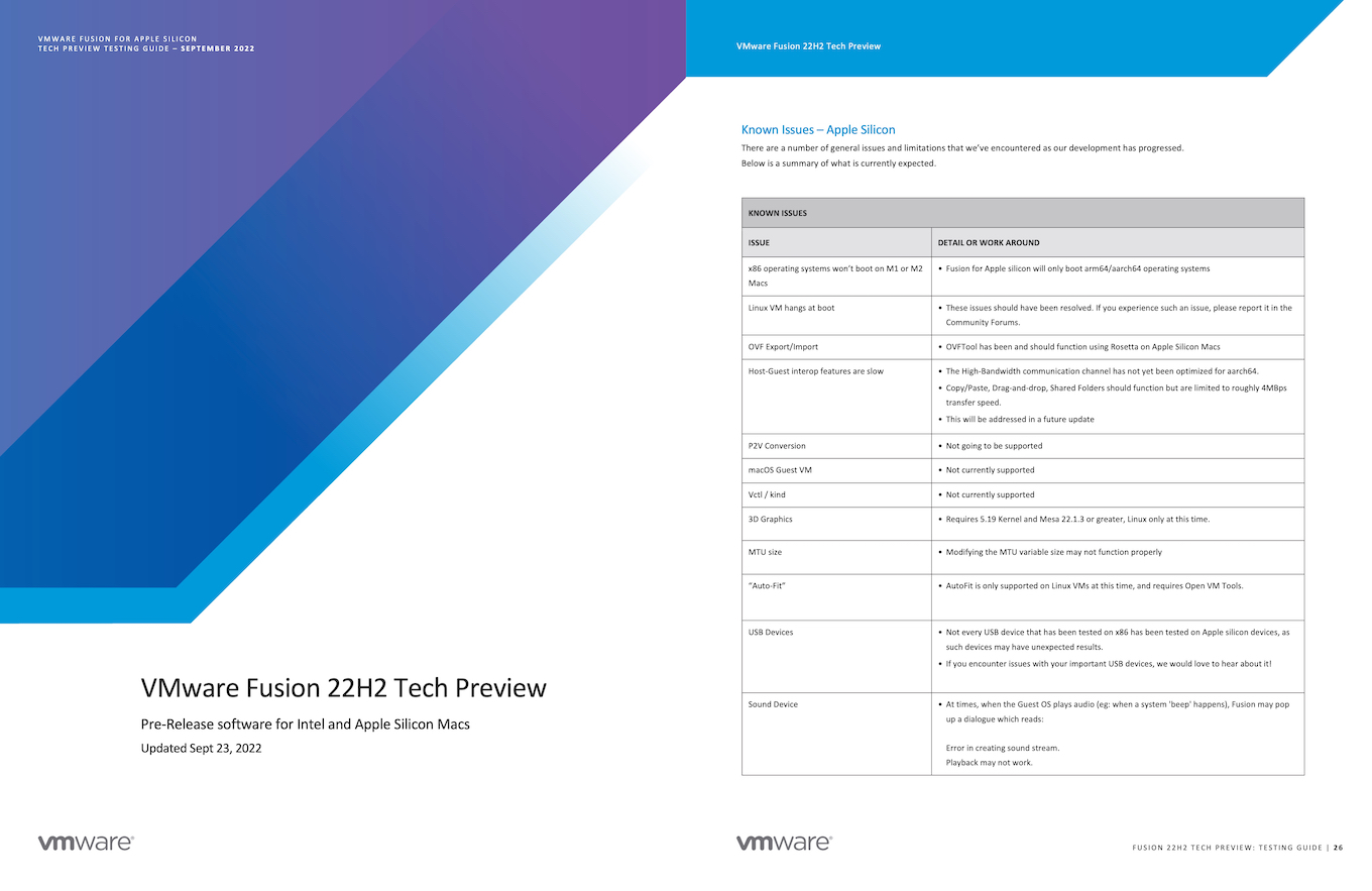 Fusion Tech Preview and Testing Guide has been updated