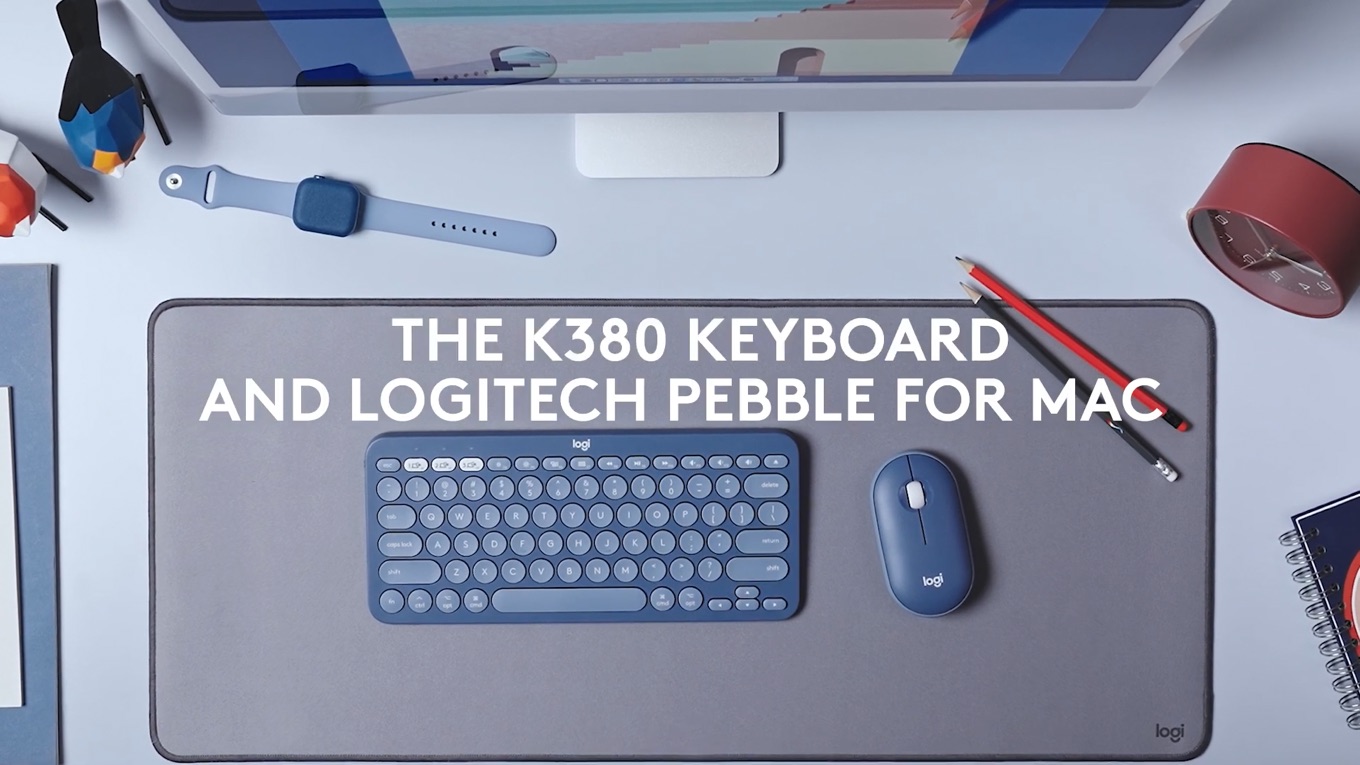 K380 Multi-Device Bluetooth® Keyboard for Mac (Blueberry)