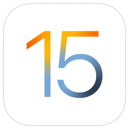 Apple iOS 15のロゴ