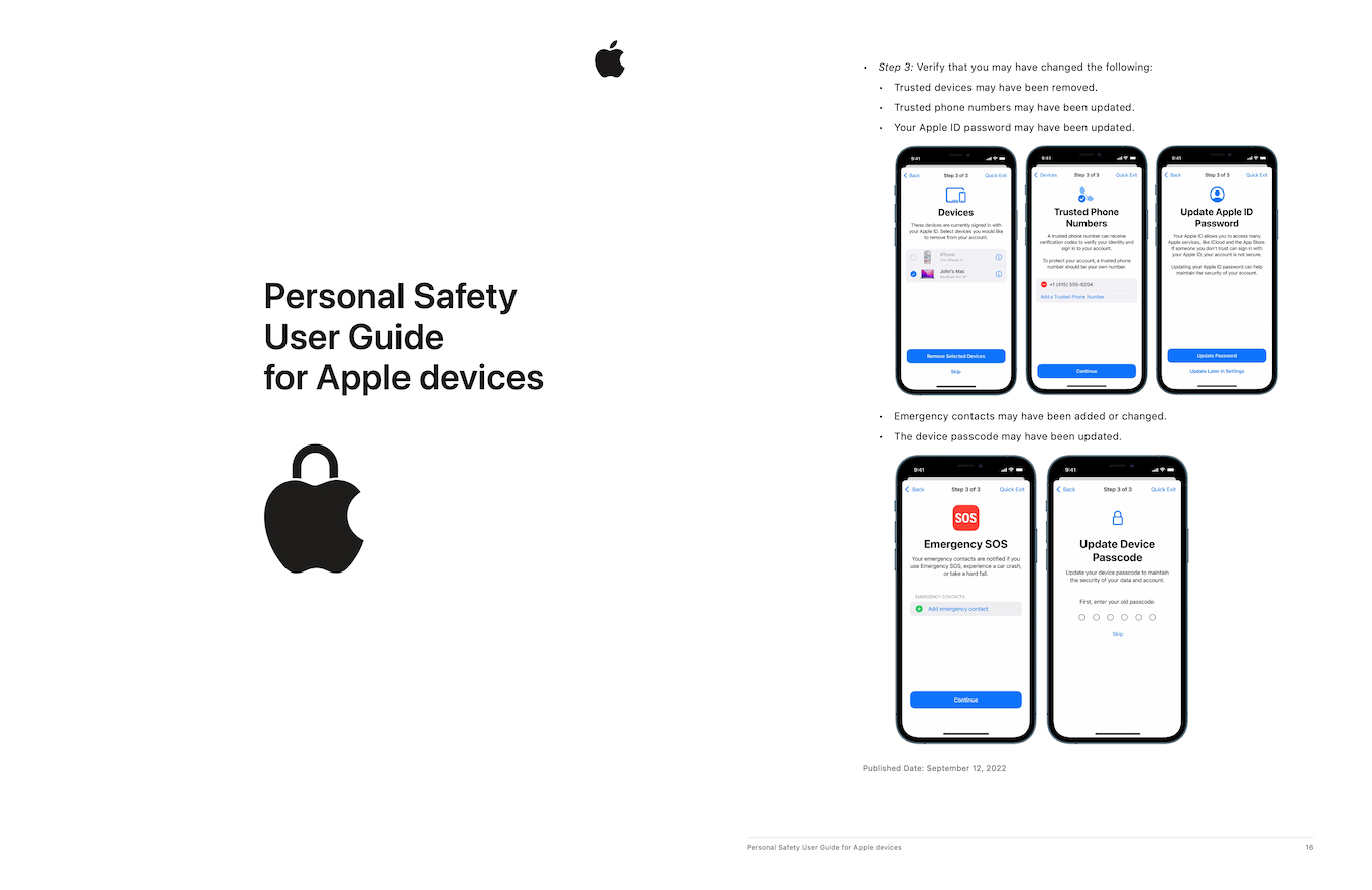 Personal Safety User Guide