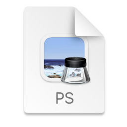 Preview.app PostScript icon