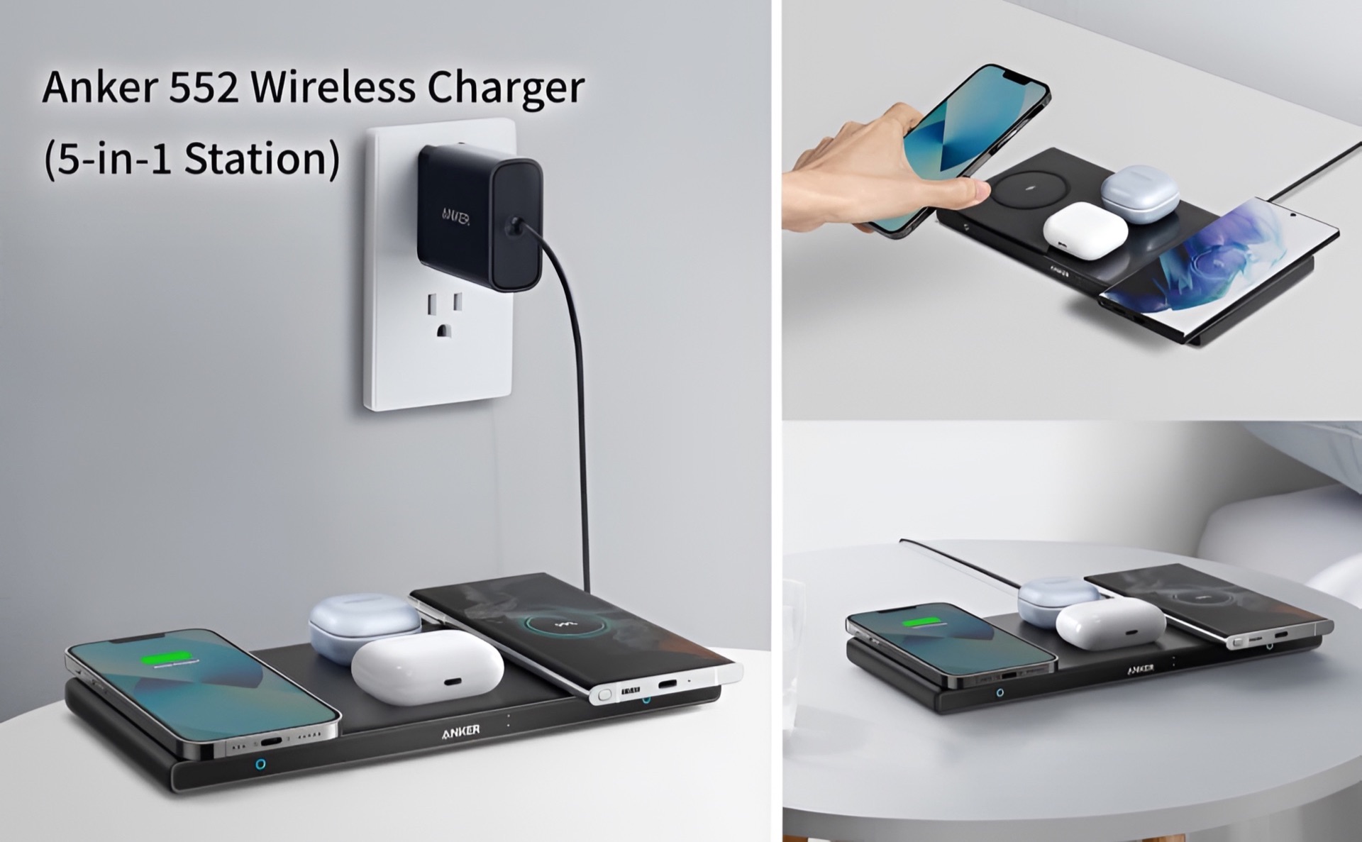 Anker 552 Wireless Charger 5-in-1 Station