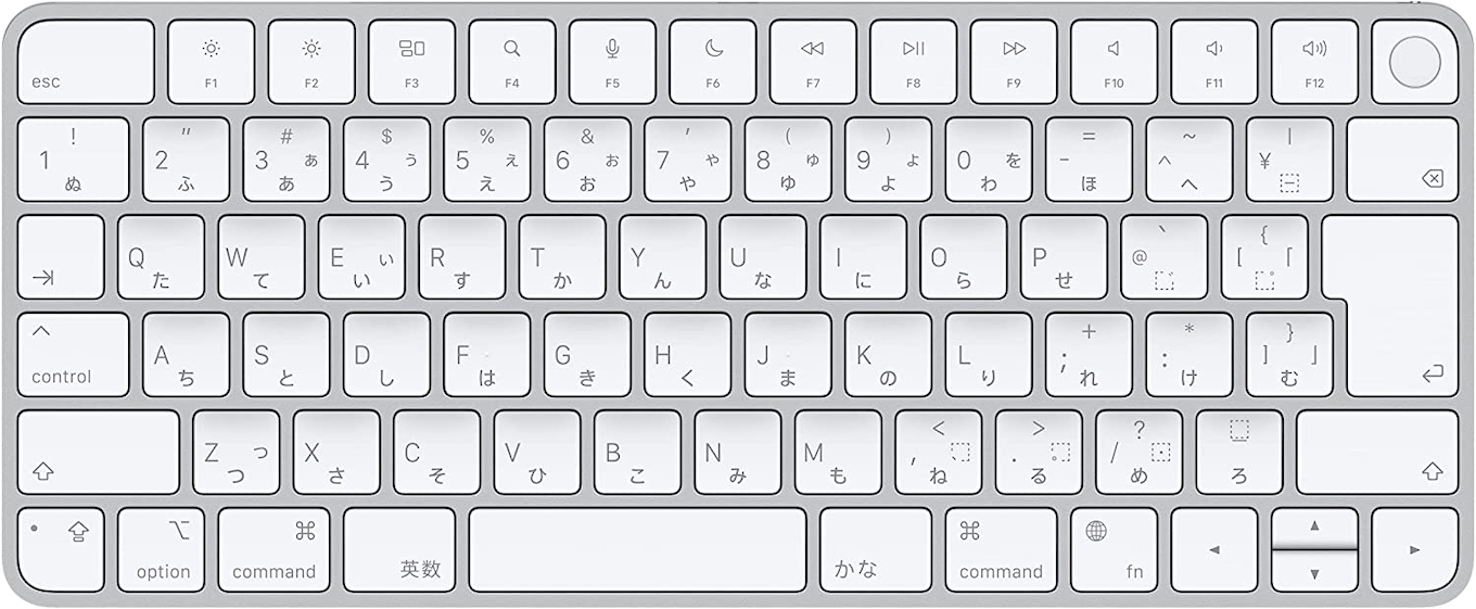 Apple Silicon Macに対応したTouch ID搭載のMagic Keyboard (JIS/US