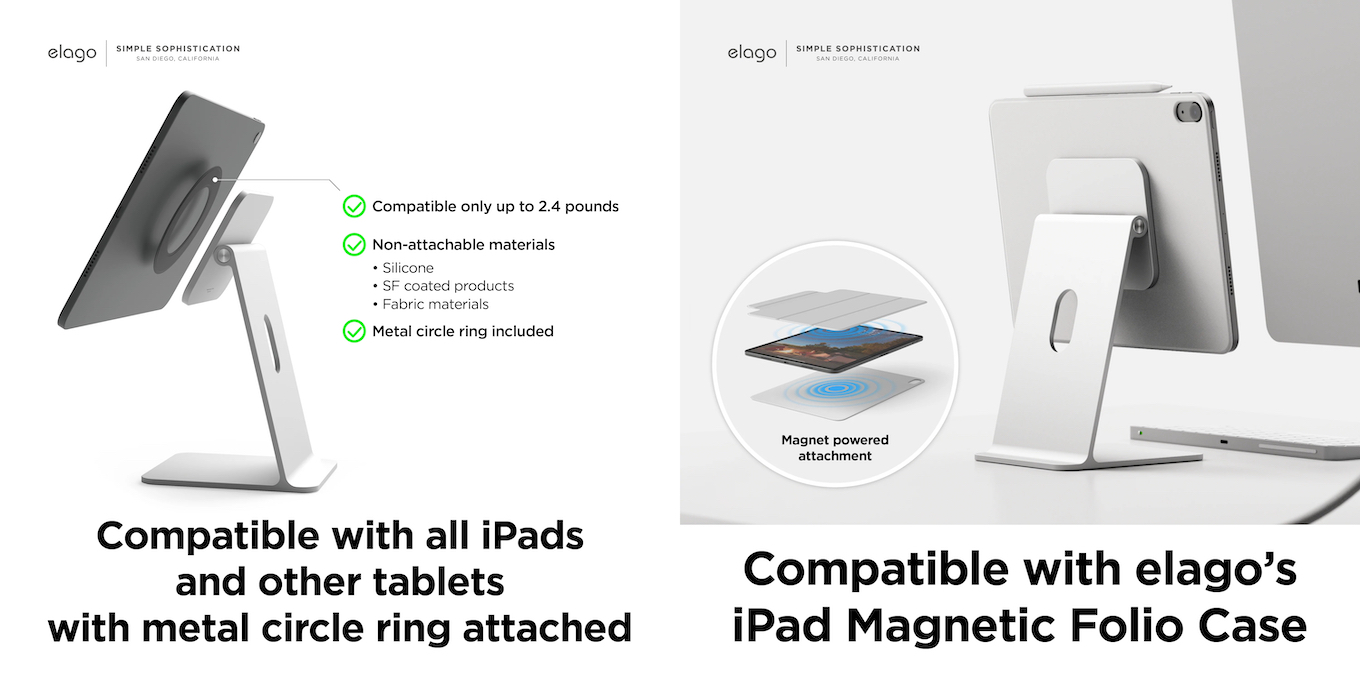elago Magnetic Stand for iPads