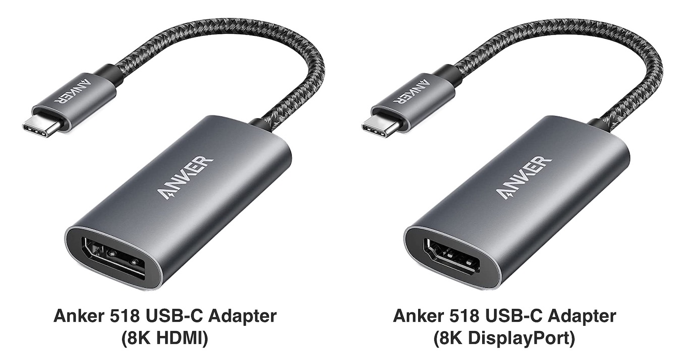 Anker 518 USB-C Adapter (8K HDMI/DP)