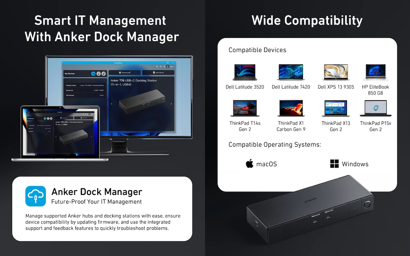 Anker Dock Manager