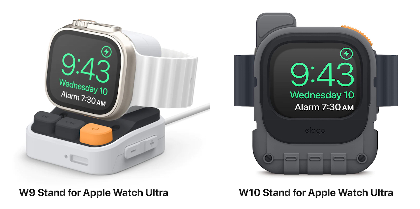 elago W9 and W10 Stand for Apple Watch Ultra