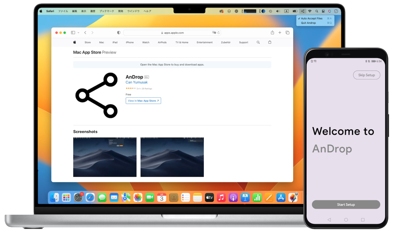 AnDrop – Mac App Store