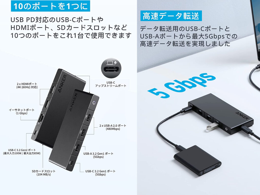 Anker Japanusb A C Hdmi Usb C Anker Usb C