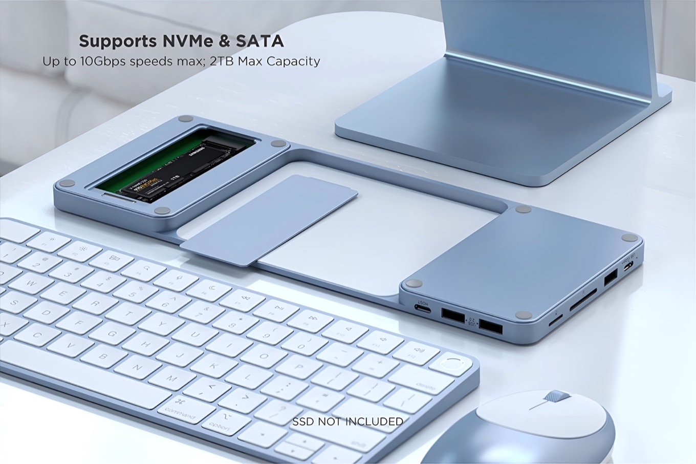 Satechi 24インチ iMac用 USB-C スリムドックのSSD