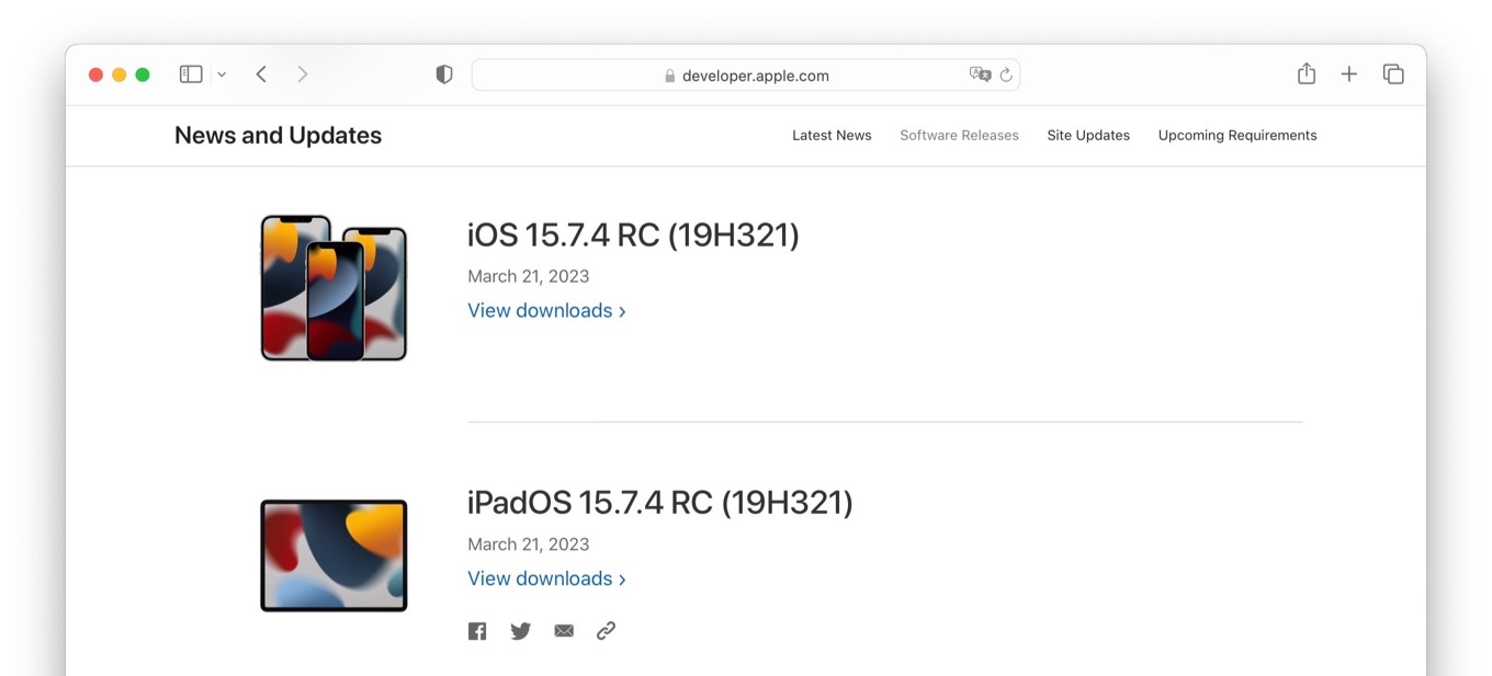 iOS 15.7.4 RC (19H321)