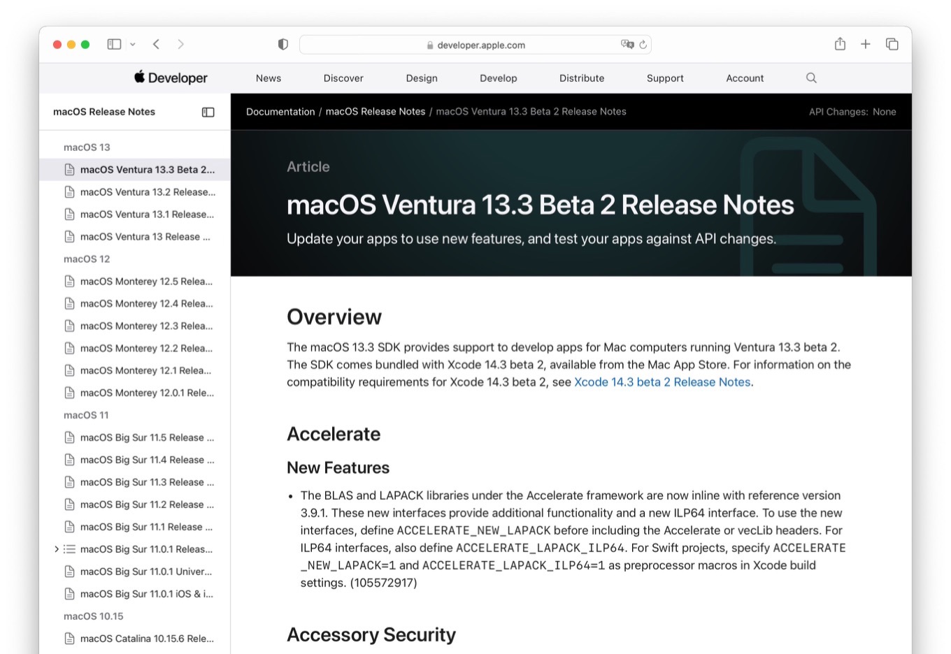 macOS Ventura 13.3 Beta 2 Release Notes