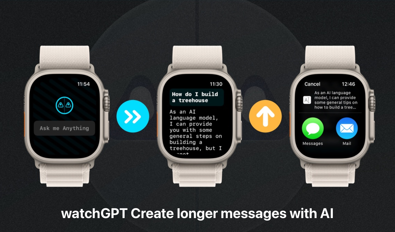 watchGPT Apple Watch ChatGPT