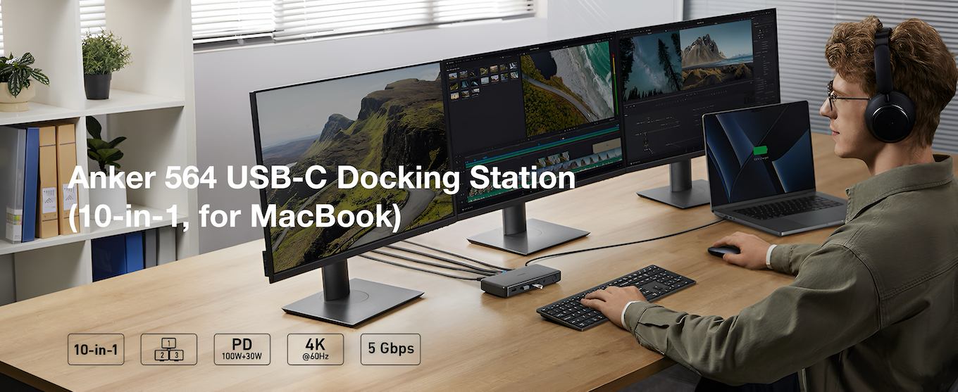 Anker 564 USB-C Docking Station (10-in-1)