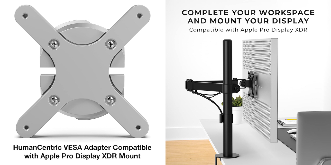 HumanCentric VESA Adapter Compatible with Apple Pro Display XDR Mount
