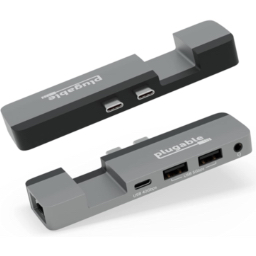 Plugable 5-in-1 USB-C ハブ / マルチポート アダプター