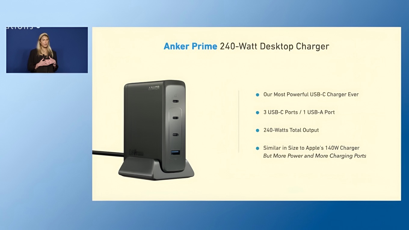 Anker Prime 240-Watt Desktop Charger