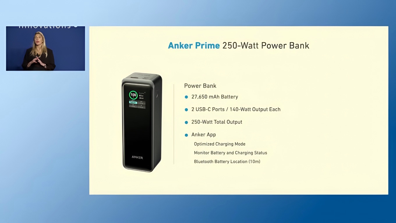 Anker Prime 250-Watt Power Bank