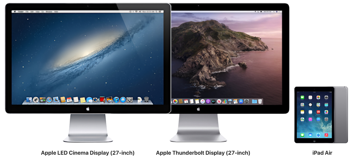 Apple、「LED Cinema/Thunderbolt Display (27インチ)」や初代「iPad