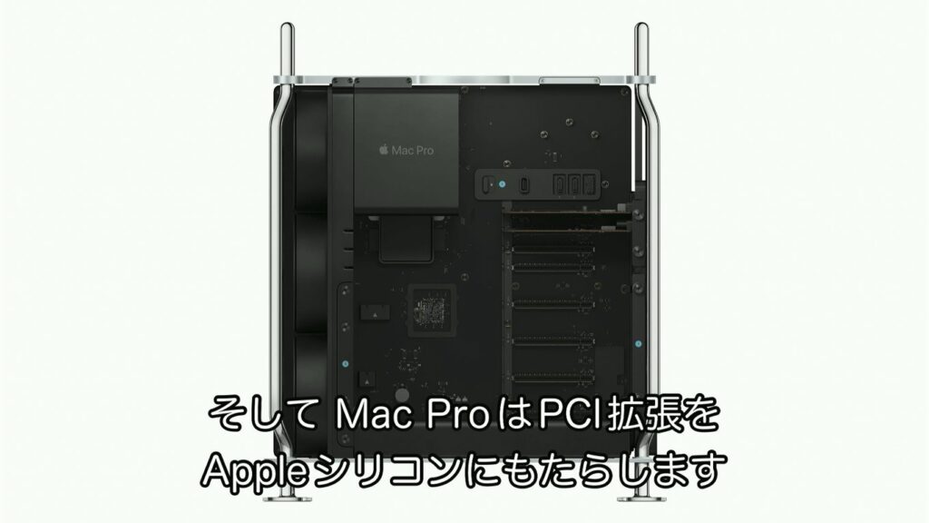 Apple、Mac Pro (2023)のPCIeカードスロット情報を公開。スループットが最大になるようにプール間の帯域幅は基本自動割り当て。