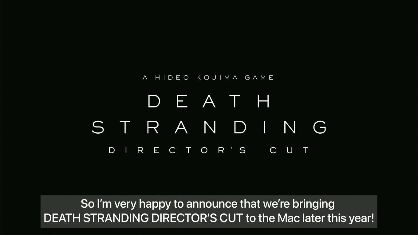 Death Stranding Directors Cut for Mac coming late 2023